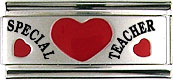 Special teacher - superlink laser charm - Click Image to Close